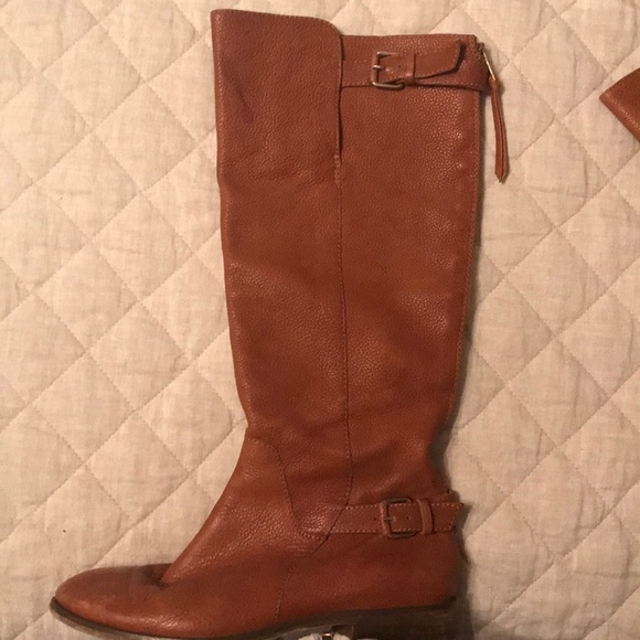 j crew brown leather boots - Picture 3 of 4